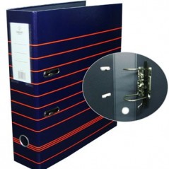 10un Pasta Arquivo L80 320x280 Riscas/Rado Azul / Arquivo e