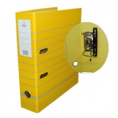10un Pasta Arquivo L80 320x280 Riscas/Rado Amarelo / Arquivo