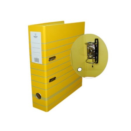10un Pasta Arquivo L80 320x280 Riscas/Rado Amarelo / Arquivo