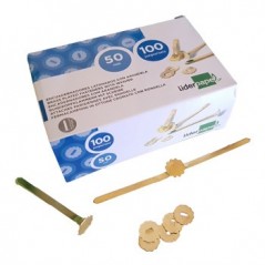 Ataches Latao c/Anilha 50mm Cx100un