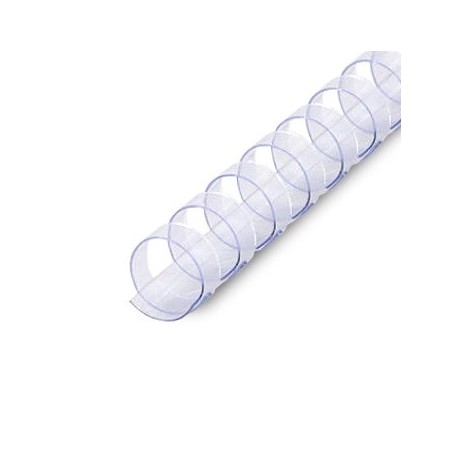 Argolas Pvc Encadernar 20mm 175 Folhas Cx100un Transparente