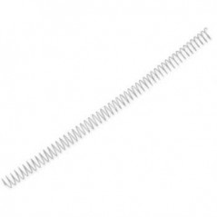 Argolas Espiral Metalicas Passo 5:1 18mm Cx 100 Prata / Escr