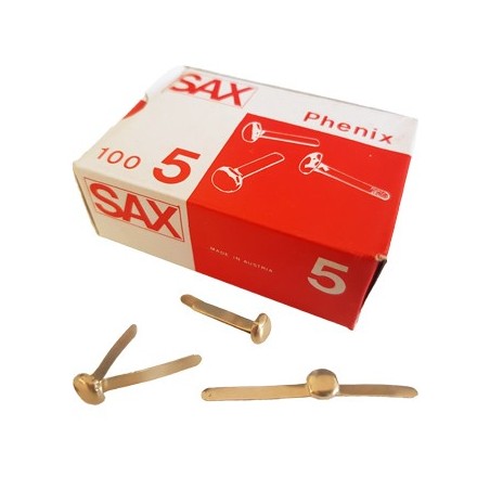 Ataches Latao 25mm Cx 100un / Escritorio e Papelaria / Basic