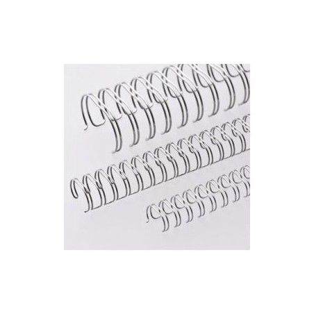 Argolas Metalicas Encadernar Passo 2:1 19 mm Cx50 Prata / Es