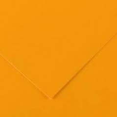 Cartolina 250gr 25Folhas 50x65cm Canson Iris Laranja Fluores