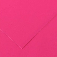 Cartolina 250gr 25Folhas 50x65cm Canson Iris Magenta Fluores