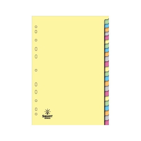 Separadores Cartolina 24un (383) (1010) / Arquivo e Organiza