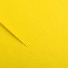 25un Cartolina 185gr 1 Folha 50x65cm Canson Iris Amarelo Can