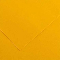 25un Cartolina 185gr 1 Folha 50x65cm Canson Iris Amarelo Tor