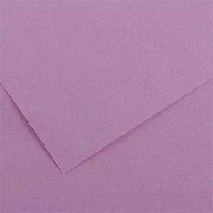 25un Cartolina 185gr 1 Folha 50x65cm Canson Iris Violeta / P