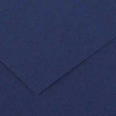 25un Cartolina 185gr 1 Folha 50x65cm Canson Iris Azul Ultram