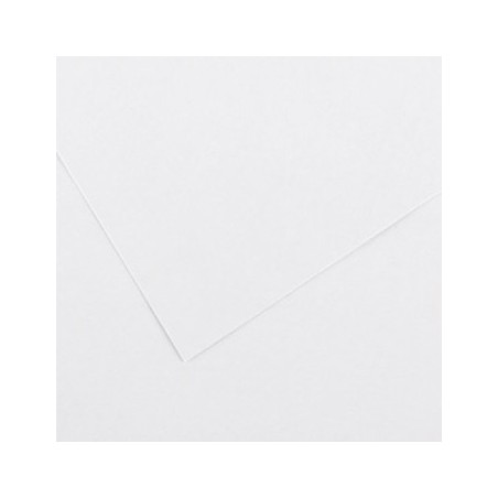 125un Cartolina 185gr 1 Folha 50x65cm Canson Iris Branco / P