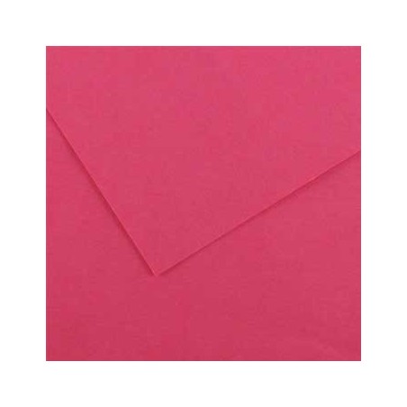 Cartolina 240gr 25Folhas 50x65cm Canson Iris Fucsia / Papeis