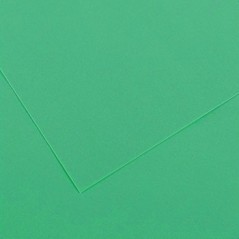 25un Cartolina 185gr 1 Folha 50x65cm Canson Iris Verde Horte