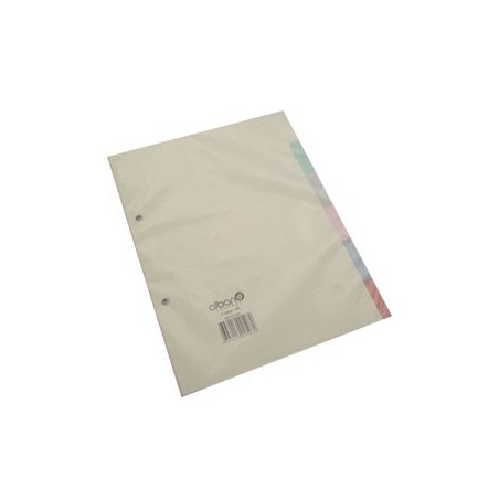 Separadores Cartolina A5 6un / Arquivo e Organizacao / Separ