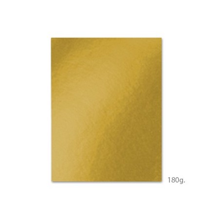 Cartolina 180gr 100 Folhas A4 Amarelo Ouro / Papeis e Transf