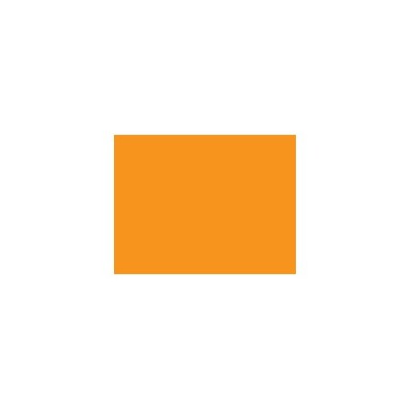 25un Cartolina 240gr 1 folha 50x65cm Laranja Fluorescente /