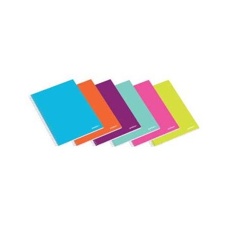 Caderno Espiral Ambar School A4 Pautado 80Fls