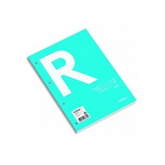 AMBAR Recarga Papel Ambar School A5 Pautado 100gr 100Fls Pap