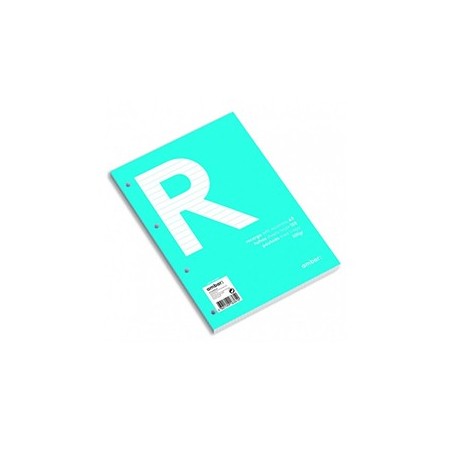 AMBAR Recarga Papel Ambar School A5 Pautado 100gr 100Fls Pap