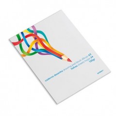 Caderno Desenho Colado Ambar School A3 120gr 24Fls