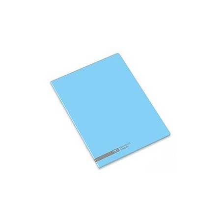Caderno Agrafado Ambar School A5 Quadri 70gr 48Fls Azul
