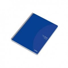 Caderno Espiral Ambar C/Azul A5 Liso 70gr 80Fls