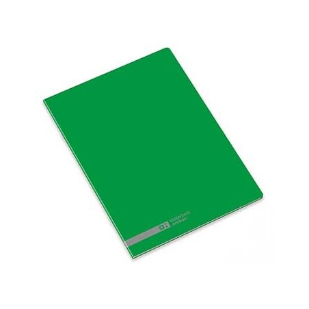 Caderno Agrafado Ambar School A4 Pautado 70gr 48Fls Verde
