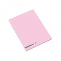 Caderno Agrafado Ambar School A5 Pautado 70gr 48Fls Rosa