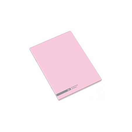Caderno Agrafado Ambar School A5 Pautado 70gr 48Fls Rosa