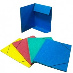 Pasta Cartao Hidraul 310x230 Abas/Elast Roma19 Azul / Arquiv