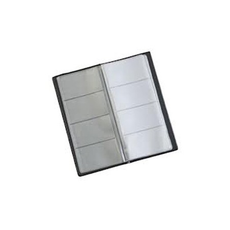 Porta Cartoes Visita 2000 20pl p/96 Cartoes Verde / Arquivo