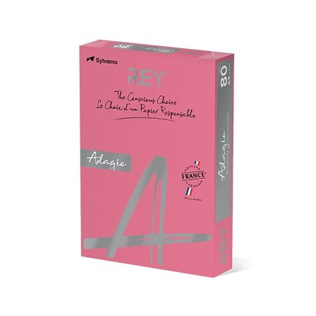 Papel Fotocopia Adagio(cd23) A4 80gr Fuchsia 1x500Fls / Pape