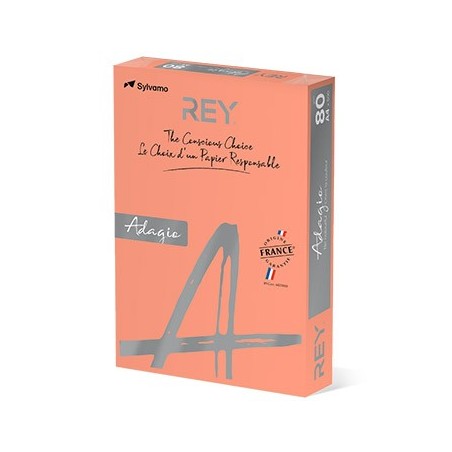 Papel Fotocopia Adagio(cd55) A4 80gr (Pessego) 1x500Fls / Pa