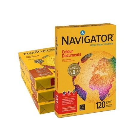 Papel Fotocopia A3 120gr Navigator (Colour Document) 4x500Fl