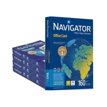 Papel Fotocopia A3 160gr Navigator (Office Card) 5x250fls
