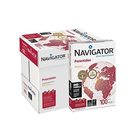 Papel 100gr A4 Navigator Presentation 5x500Folhas