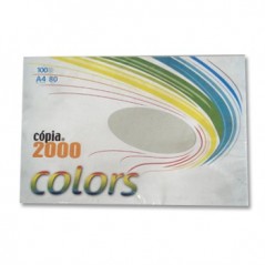 Papel Fotocopia A4 80gr Cinza 100Fls / Papeis e Transformado