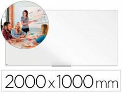 QUADRO BRANCO NOBO NANO CLEAN IP PRO LACADO MAGNETICO 2000X1