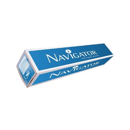 Papel Plotter 90gr 610mmx50mts Navigator (Pack 1 Rolo) / Pap