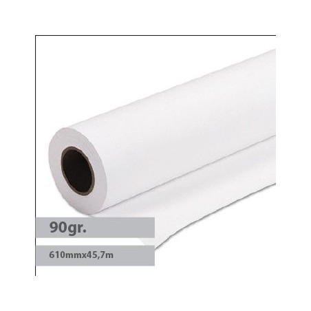 Papel Premium Coated 90gr 610mmx45,7mts Evolution -1Rolo / P