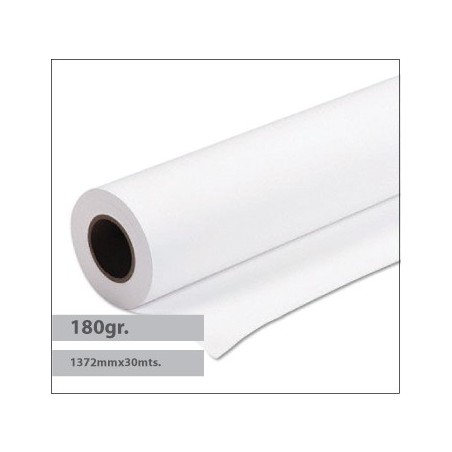 Papel Premium Coated 180gr 1372mmx30mts - 1 Rolo / Papeis e