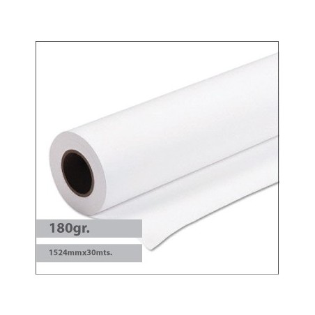 Papel Premium Coated 180gr 1524mmx30mts - 1 Rolo / Papeis e