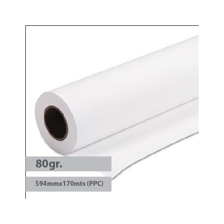 Papel Plotter 80gr 594mmx170mts (PPC) Navigator -1Rolo / Pap