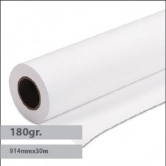 Papel Premium Coated 180g 914mmx30m Evolution - 1un / Papeis