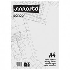 Papel Vegetal A4 92gr 50 Folhas