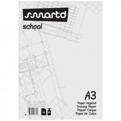 Papel Vegetal A3 92gr 50 Folhas