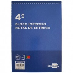 Blocos Impressos-Nota de Entrega- 155x215mm c/Duplicado / Pa
