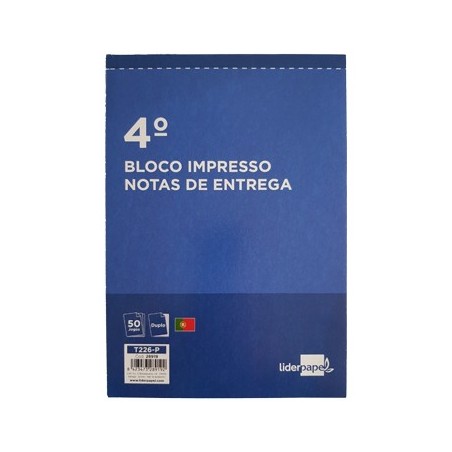 Blocos Impressos-Nota de Entrega- 155x215mm c/Duplicado / Pa
