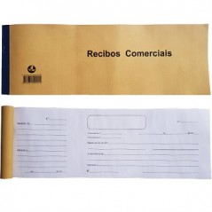 Blocos Impressos-Livro Recibos Comerciais p/Particulares-1un